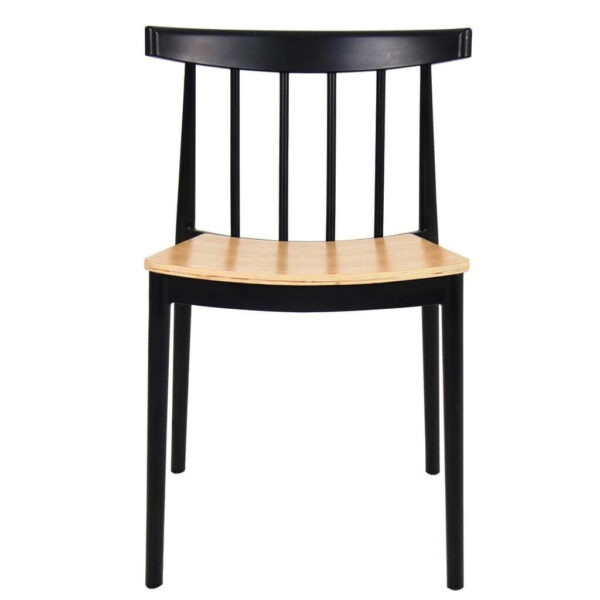 Nica Chairs - Black Oak