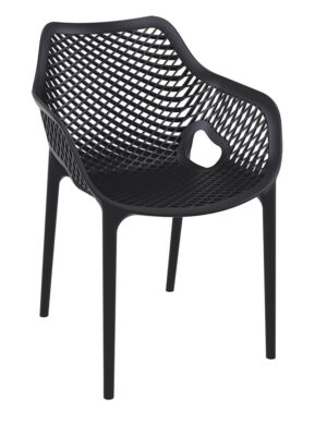 Air Arm Chairs - Black