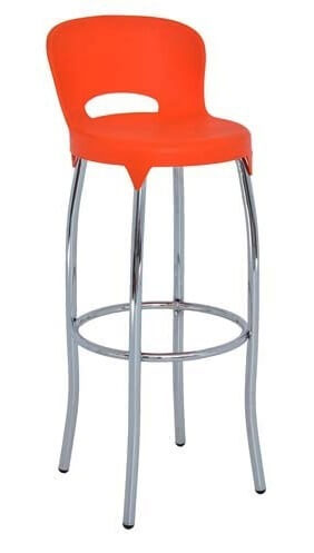 Asteroid Bar Stools - Orange