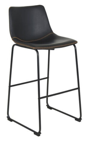 Sleigh Bar Stools - Black