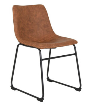 Classic Sleigh Chairs - Brown