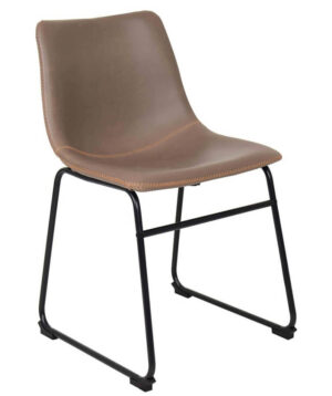 Classic Sleigh Chairs - Brownish Grey