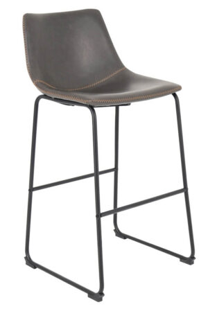 Sleigh Bar Stools - Grey