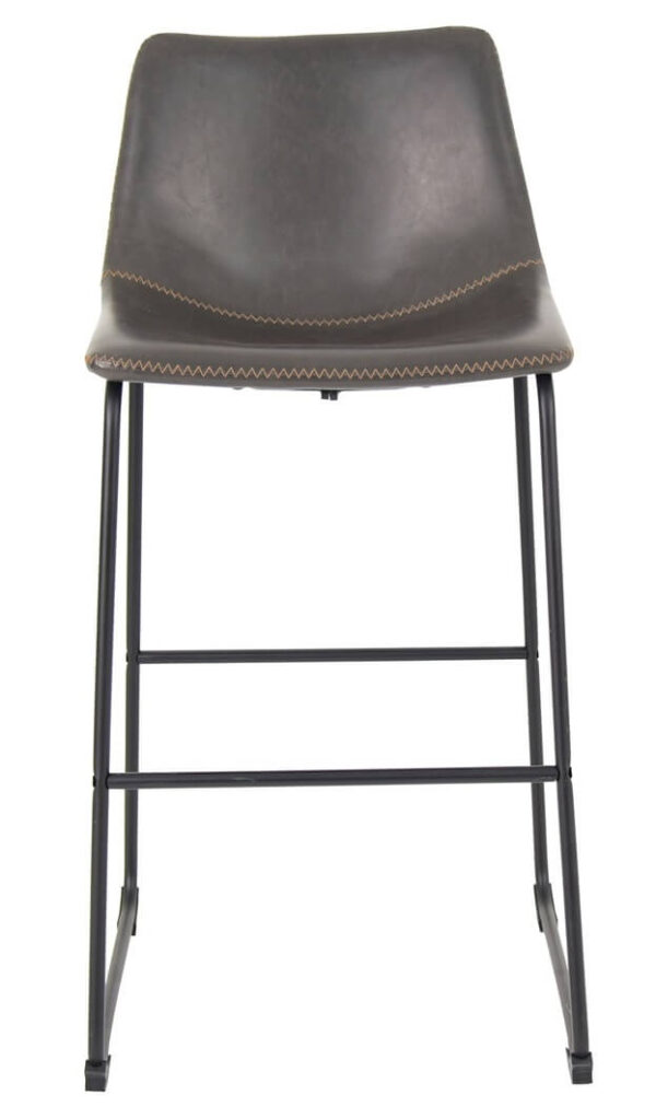 Sleigh Bar Stools - Grey