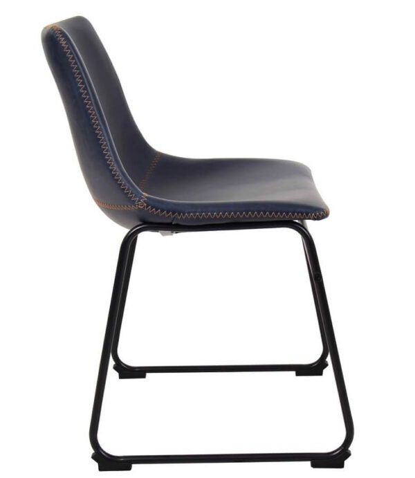 Classic Sleigh Chairs - Navy Blue