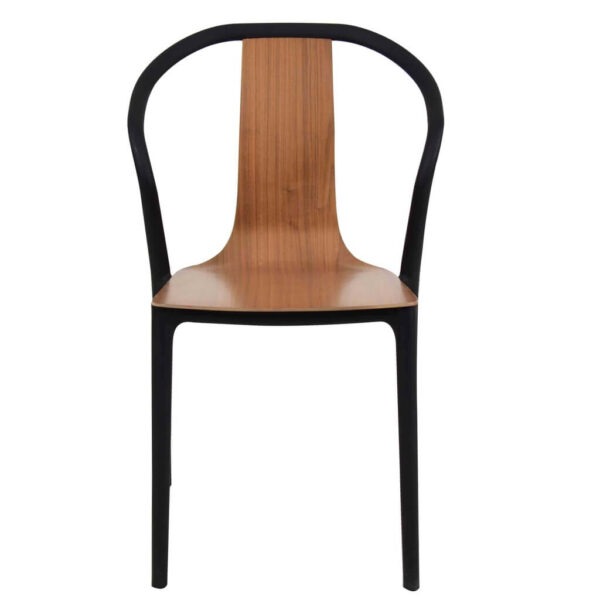 Emma Chairs Black and Walnut