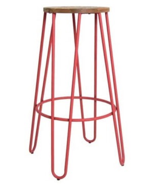 Hairpin Bar Stools - Matte Black