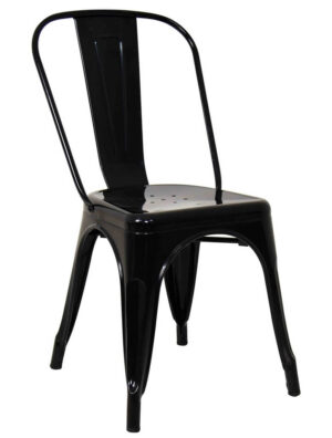 Pressed Side Chairs - Gloss Black