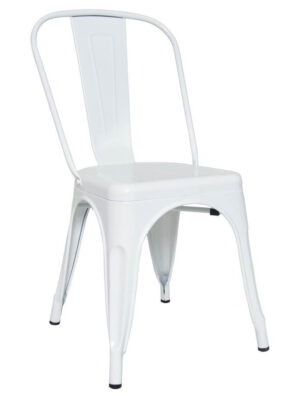 Pressed Side Chairs - Gloss White