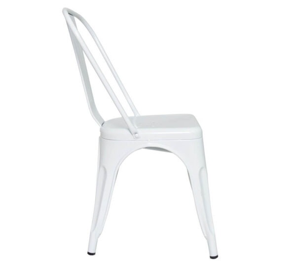 Pressed Side Chairs - Gloss White