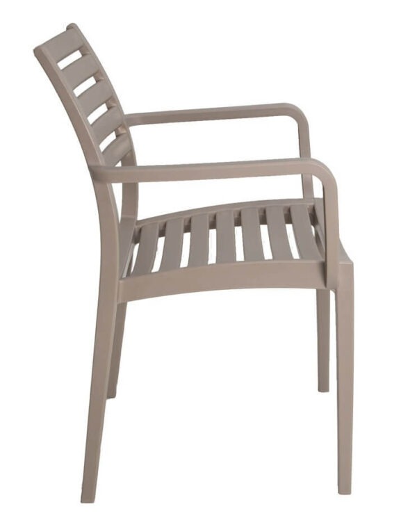 Rimini Arm Chairs - Taupe