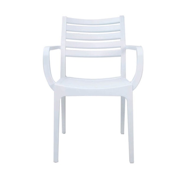 Sienna Arm Chairs - White