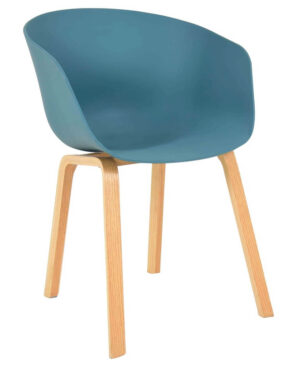 Tub Bentwood Chairs - Blue Teal