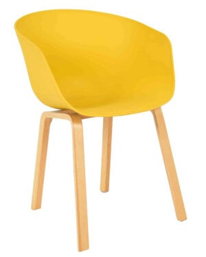 Tub Bentwood Chairs - Yellow