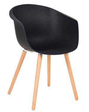 Tub Chairs Spindle - Black