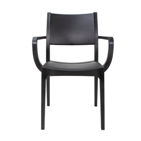 Verona Arm Chairs - Black