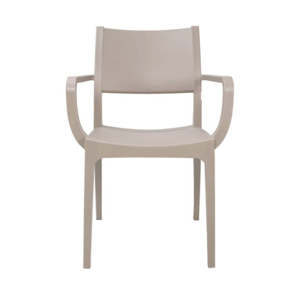 Verona Arm Chairs - Taupe