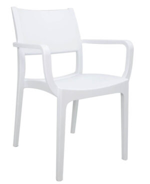 Verona Arm Chairs - White