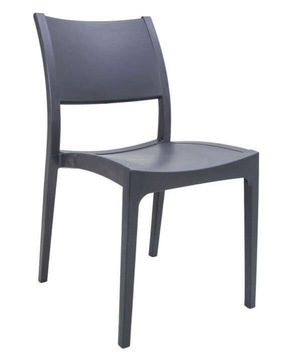 Verona Side Chairs - Charcoal