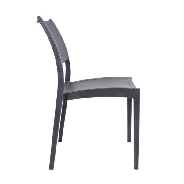 Verona Side Chairs - Charcoal