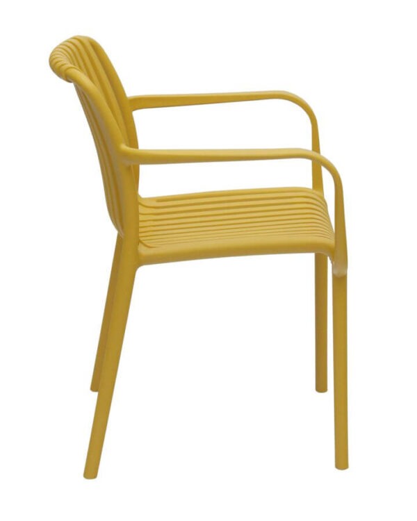 Isabella Arm Chairs - Mustard