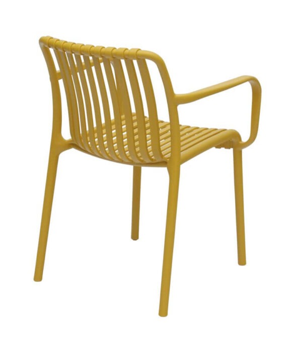 Isabella Arm Chairs - Mustard