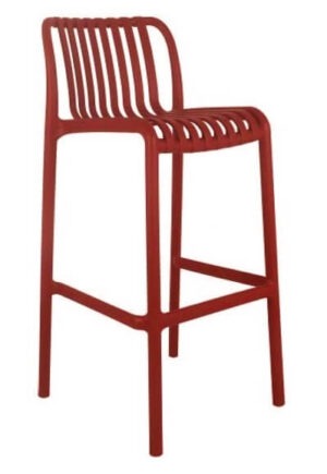 Isabella Bar Stool - Terracotta