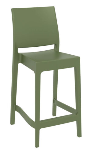 Maya Kitchen Stools - Olive Green