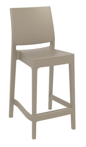 Maya Kitchen Stools - Taupe