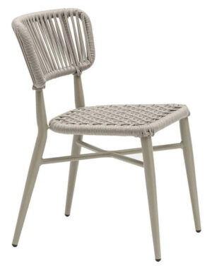 Nordic Rope Side Chairs - Taupe