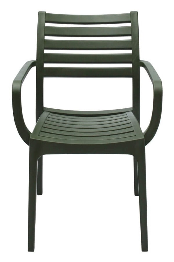 Rimini Arm Chairs - Olive Green