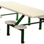 8 Seater Stool Canteen Fibreglass
