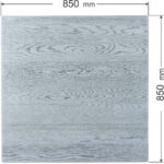 850x850 Weathered Balau