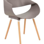 Bent Back Chairs - Dark Grey