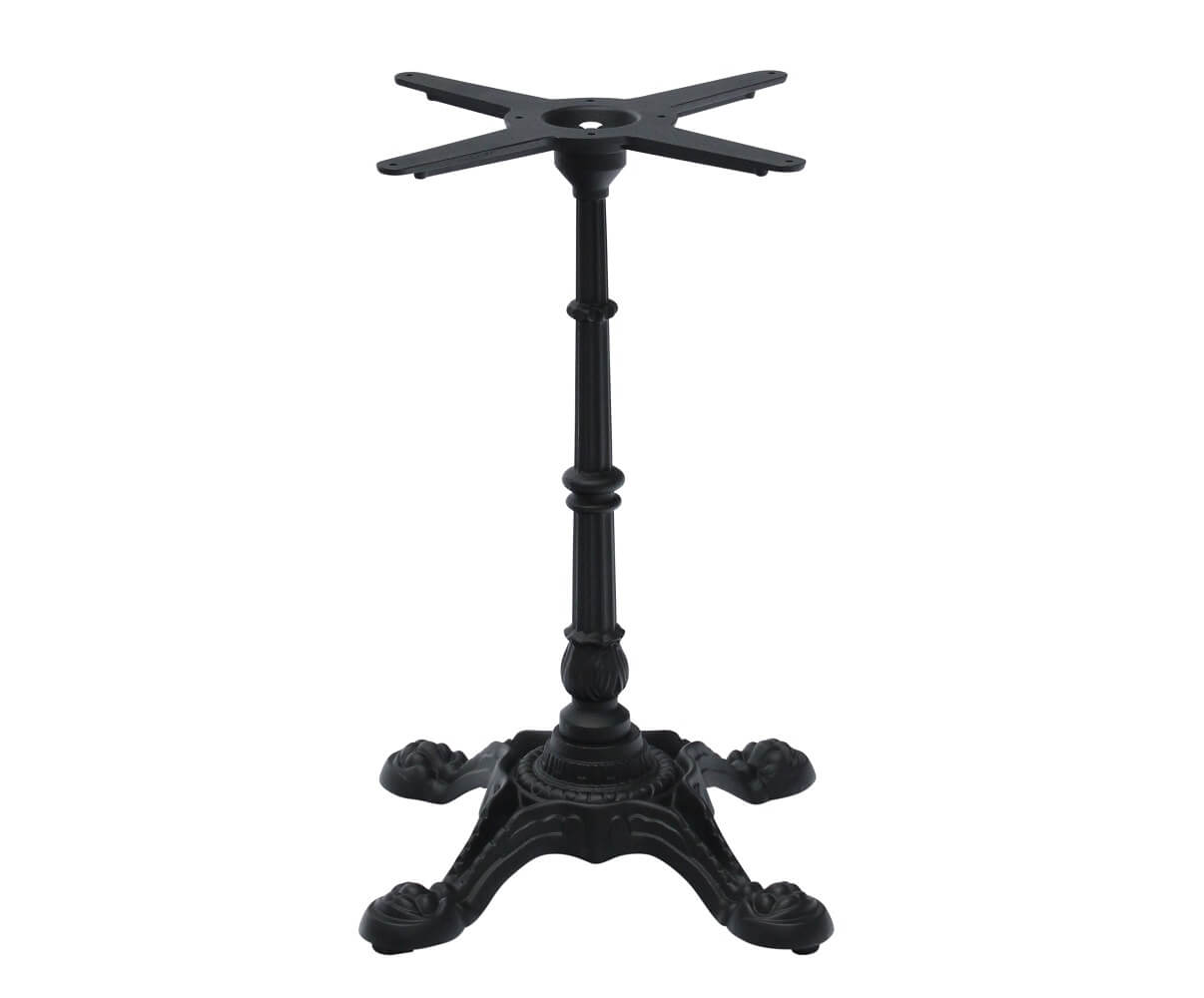 Bistro Single Table Bases - Black