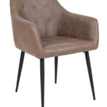 Block Arm Chair Grey 1 1