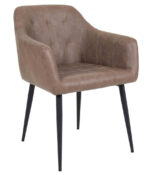Block Arm Chair Grey 1 1