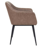Block Arm Chair Grey 3 1