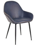Bucket Chair Navy Blue 1 1