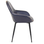 Bucket Chair Navy Blue 3 1