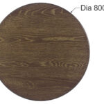 Dia 800 Walnut Gold