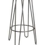 Hairpin Bar Stool Galvanized 01