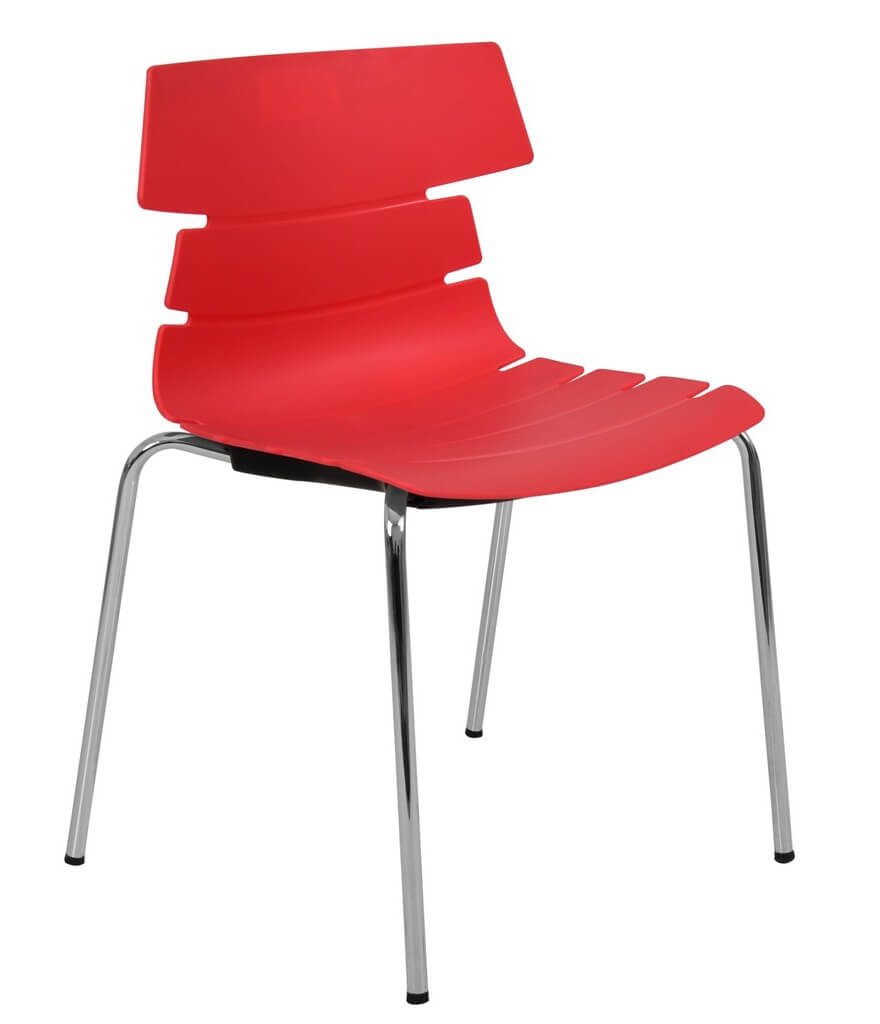 Jigsaw Chair Red 1