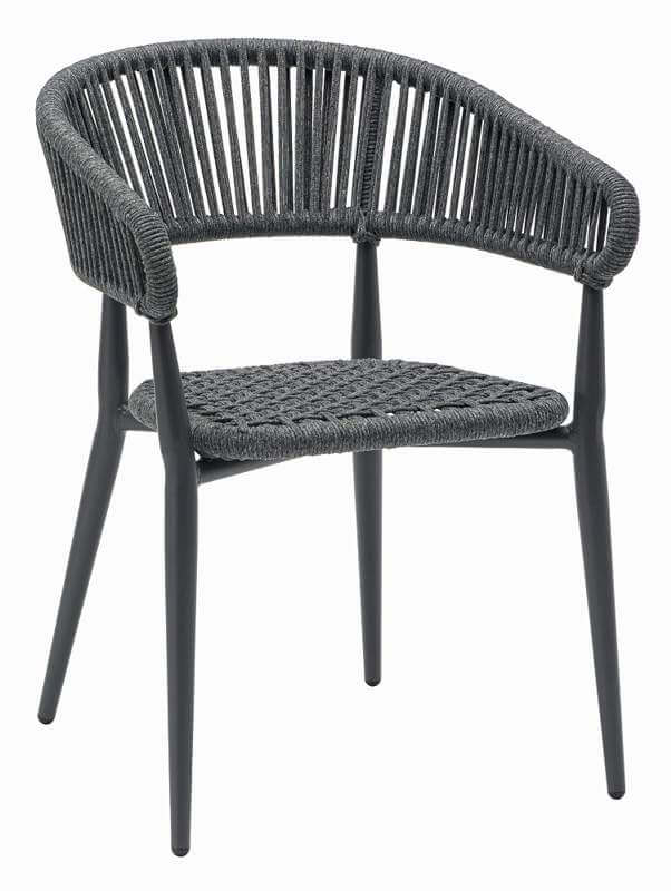Nordic Rope Arm Chair Grey 01 LR
