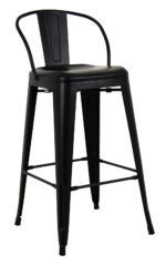 Pressed Bar Chairs - Matte Black