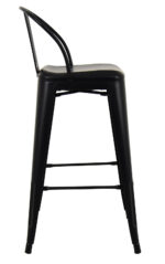Pressed Bar Chairs - Matte Black