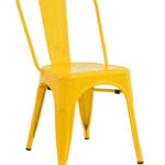 Pressed Side Chair Gloss Yellow 1