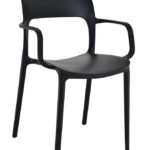 Prota Arm Chair Black 1a