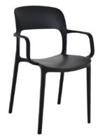Prota Arm Chair Black 1a