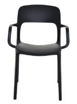 Prota Arm Chair Black 2a